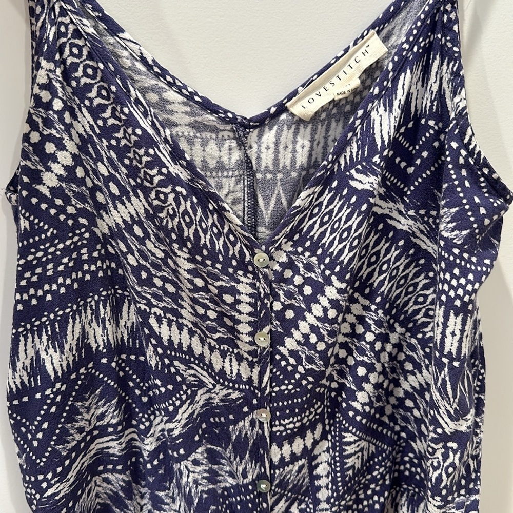 Tie Tank in Blue